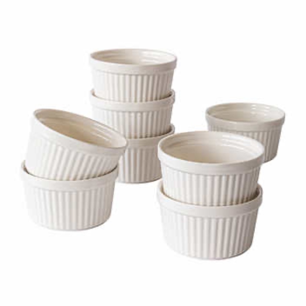 overandback "Cook & Serve" 8-piece Ramekin Set - Picture 3 of 5